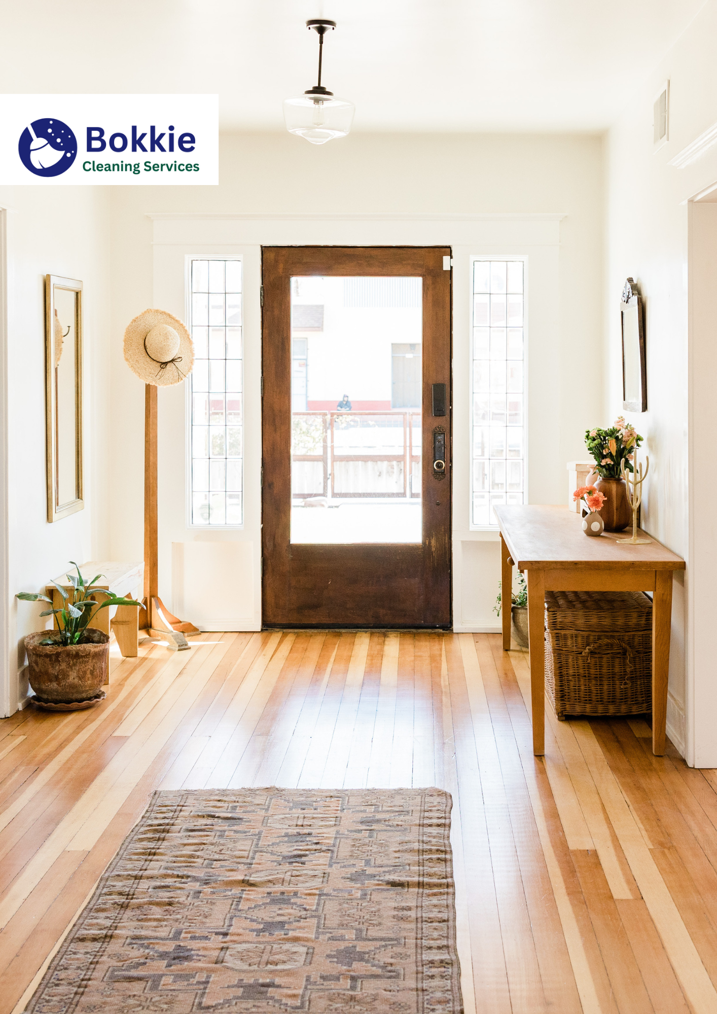 Deep clean laminated floors